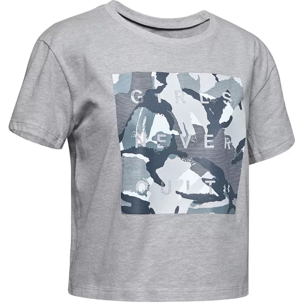Girls Never Quit girls Under Armour T-shirt